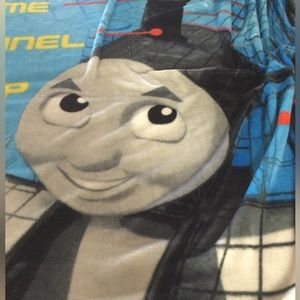 Flannel Thomas the Train blanket